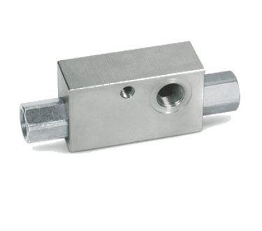 ГИДРОЗАМКИ ДВУХСТОРОННИЕ С БОКОВЫМ ПОДСОЕДИНЕНИЕМ VBPDE AL