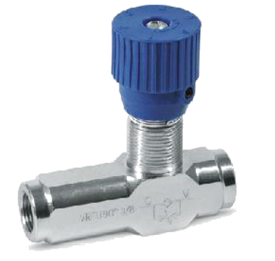 ДРОССЕЛЬ ОДНОНАПРАВЛЕННЫЙ ТОНКОЙ РЕГУЛИРОВКИ VRFU 90°