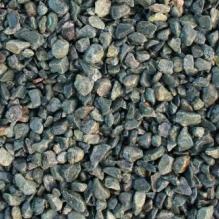 Щебень галтованый зеленый (змеевик) фр. 10-20 мм.